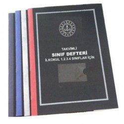 Sınıf Defteri Plastik Kapak Takvimli 25x35
