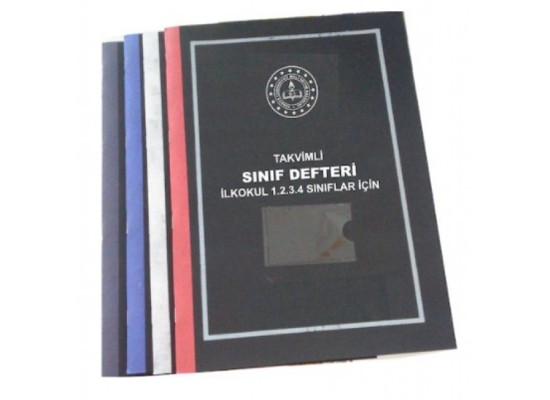 Sınıf Defteri Plastik Kapak Takvimli 25x35