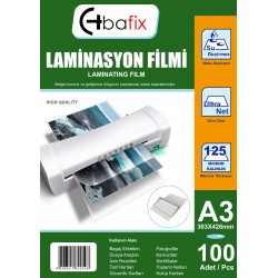 Laminasyon Filmi A3 125 MIC