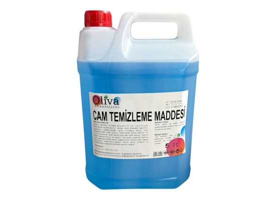 CAM TEMİZLEME MADDESİ 5 LT