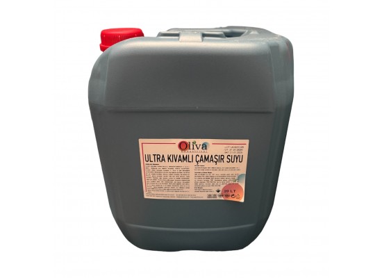 ULTRA KIVAMLI ÇAMAŞIR SUYU 20 LT OLİVA